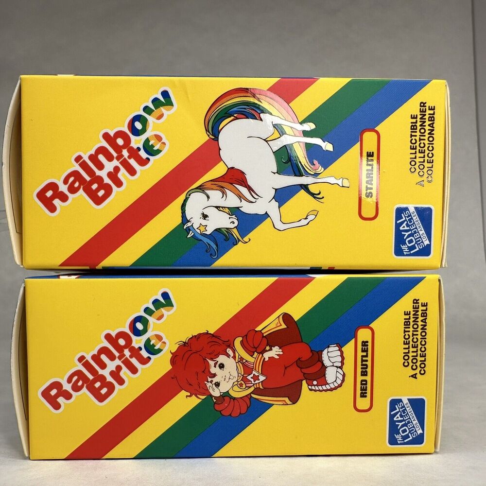 Rainbow Brite 40 Years Mini Figures TLS ToysLoyal Subjects CheeBee‎ Set of 2 NEW - Picture 10 of 11